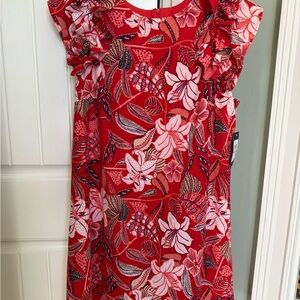 Jessica Howard, NWT, Floral Red Dress